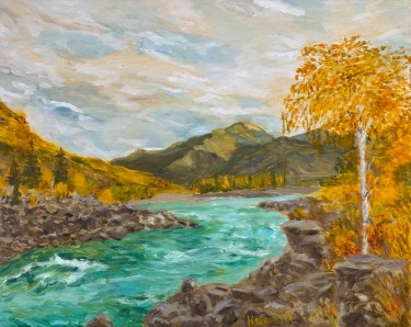 Reka Katun Septembar, autor KSENIIA  Stafeeva