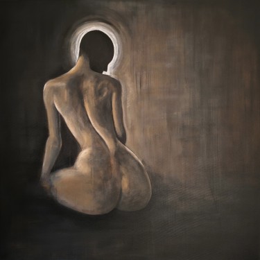 Bez lica, autor Modern Art Studio Modro i Zeleno