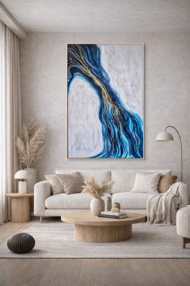 Uspavani Džin, autor Modern Art Studio Modro i Zeleno