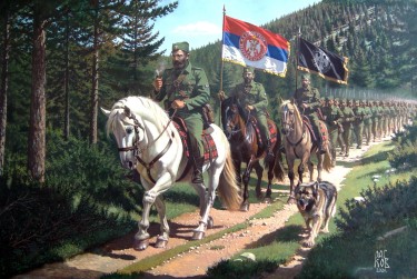 DRAŽA MIHAILOVIĆ SA VOJSKOM, autor Dragan Raskov Milosević