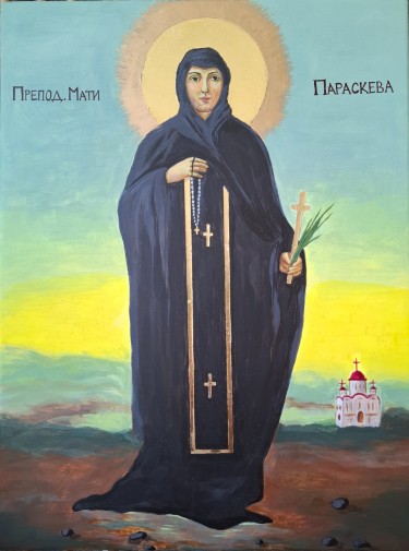 Ikona Sveta Petka, autor Suzana Blagojevic