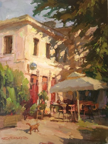 Bar sa crvenim vratima, autor Mihail Vaćaev