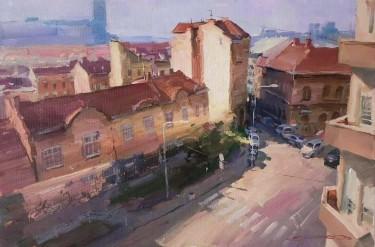 Krovovima Beograda, autor Mihail Vaćaev