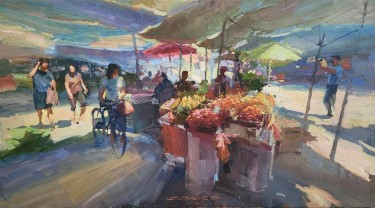 Pijaca, autor Mihail Vaćaev