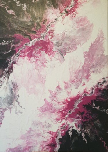 Abstrakt Acryl Pouring, autor Melinda  Balaša