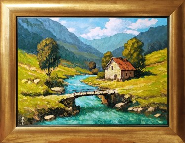 Drveni most, autor Rade Grahovac