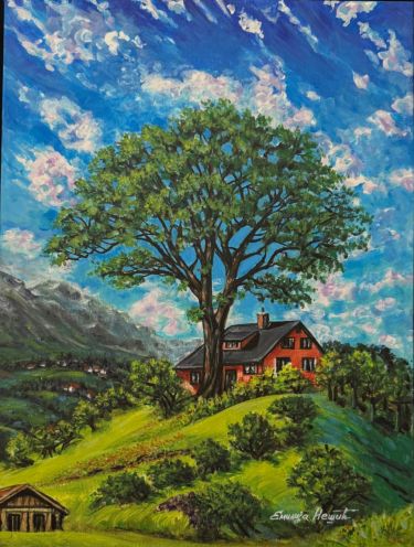 Pejzaz, autor Emilija Nesic