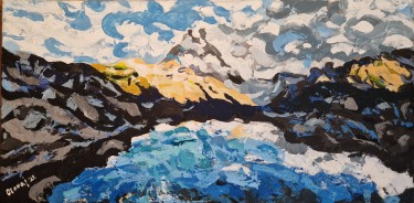 Planinsko jezero, autor Tatjana Očovaj