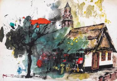 Ispod kule na Gardošu, autor Dragan Rumenčić