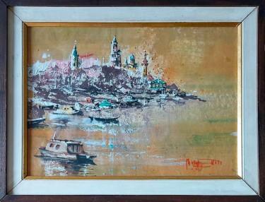 Zemunski čamci, autor Dragan Rumenčić