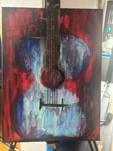 Gitara, autor Katarina Brence