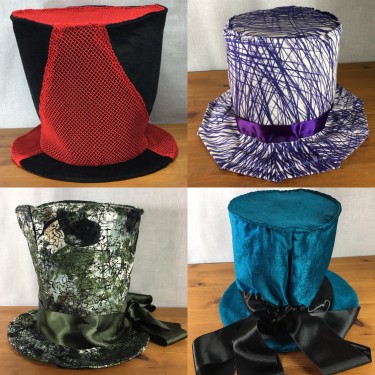 Šešir cilindar mad hatter, autor Ivana Veličković