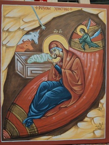 Rodjenje HRISTOVO, autor Ljiljana  Petrović