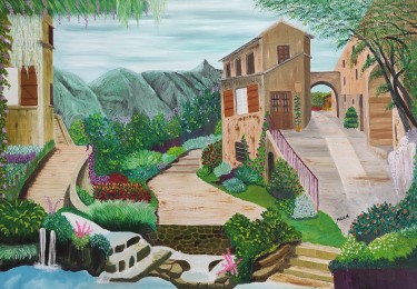 Planinsko selo, autor Aleksandra Mitić