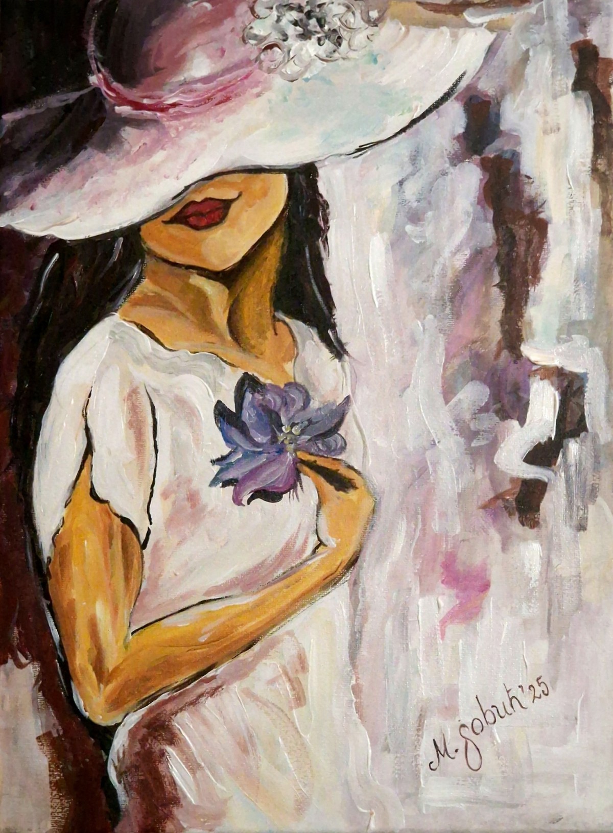 Devojka sa šeširom