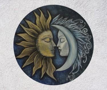 SUSRET SUNCA I MESECA, autor Marija Jerković - MJ Art