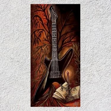 GITARA SENKI I PLAMEN INSPIRACIJE, autor Marija Jerković - MJ Art