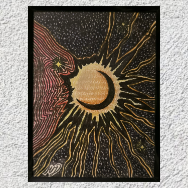 SOLARNA EKLIPSA, autor Marija Jerković - MJ Art
