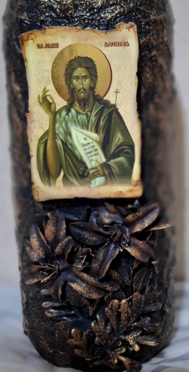Slavska flaša Sveti Jovan krstitelj, autor Katarina Petrovic