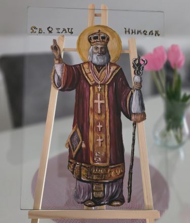 Sveti Nikola, autor Jelena Dumić