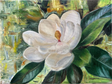 Bela magnolija, autor Polina Egorova