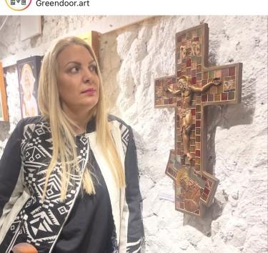 Ljubavlju vezan za nebo-Raspeće, autor Marijana Djukic