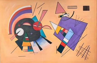 Crno i ljubičasto Vasilij Kandinski, autor Zorica Mihajlović