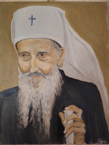 Patrijarh Pavle, autor Petar Tepavčević