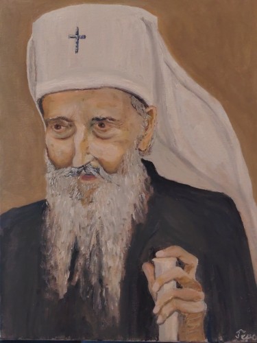 Patrijarh Pavle, autor Petar Tepavčević