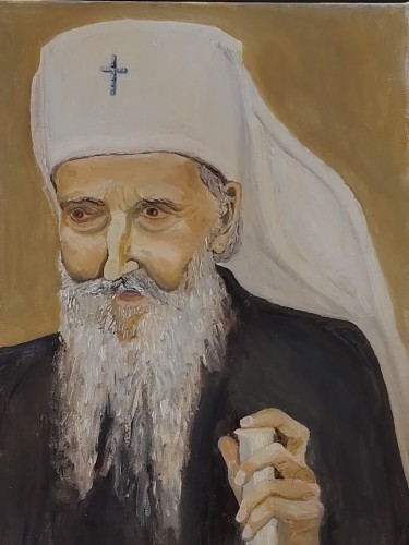 Patrijarh Pavle, autor Petar Tepavčević