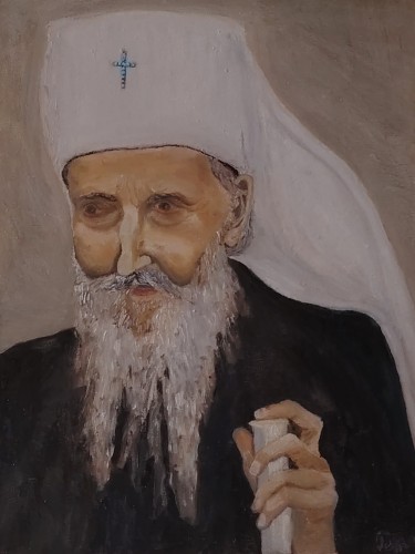 Patrijarh Pavle, autor Petar Tepavčević