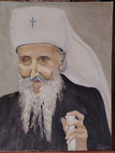 Patrijarh Pavle, autor Petar Tepavčević