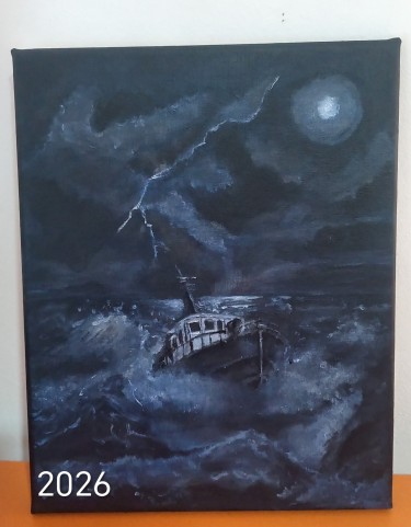 Brod na moru, autor Anastasija Ciric