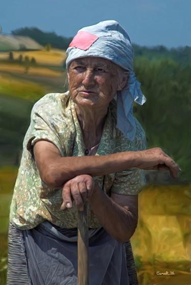U polju, autor Слободан Симић