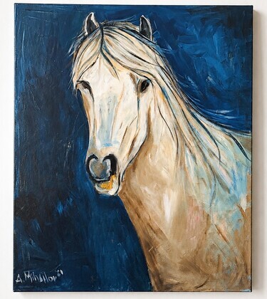 Originalna ručno rađena slika na platnu, autor Aleksandra Mihailov